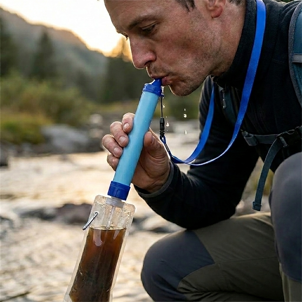 SafeFlow Wasserfilter – Sauberes Trinkwasser überall